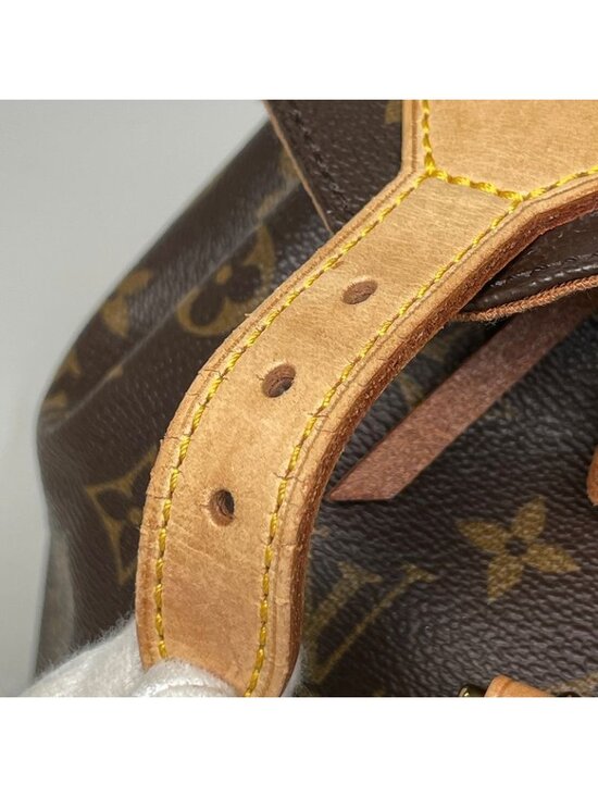 Louis Vuitton Montsouris MM Backpack Monogram Brown